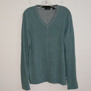 DKNY Jeans Blue V Neck Sweater